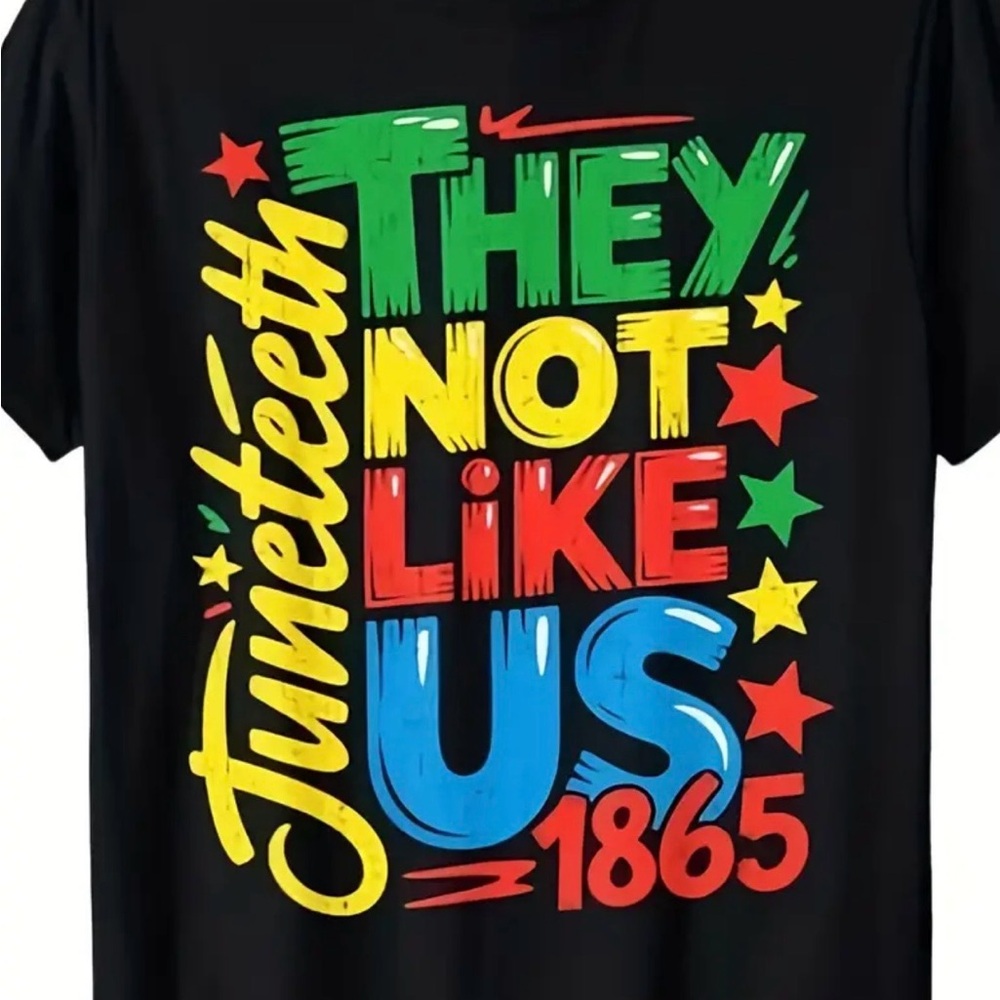 Colorful Graphic Juneteenth T-Shirt 🧩